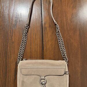 Rebecca Minkoff Gray Suede Convertible Crossbody